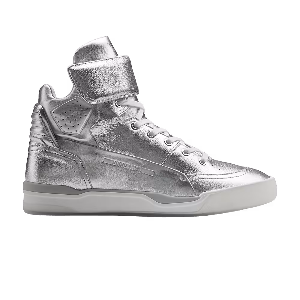 Alexander McQueen x Puma Move Mid Metallic Silver