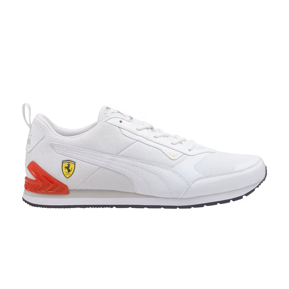 Scuderia Ferrari x Puma Track Racer White Rosso Corsa
