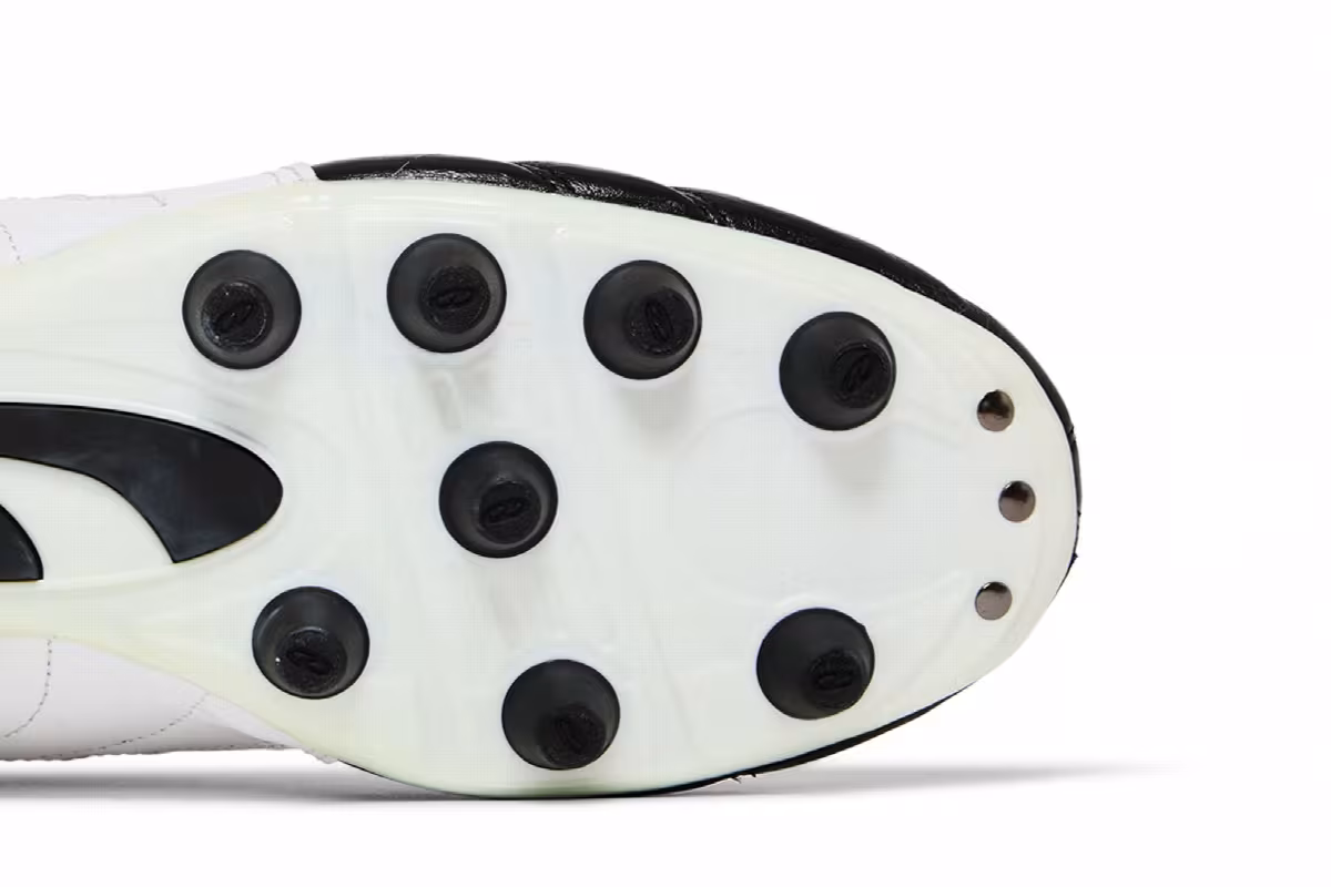 Puma King Top Di FG Black White, view 6