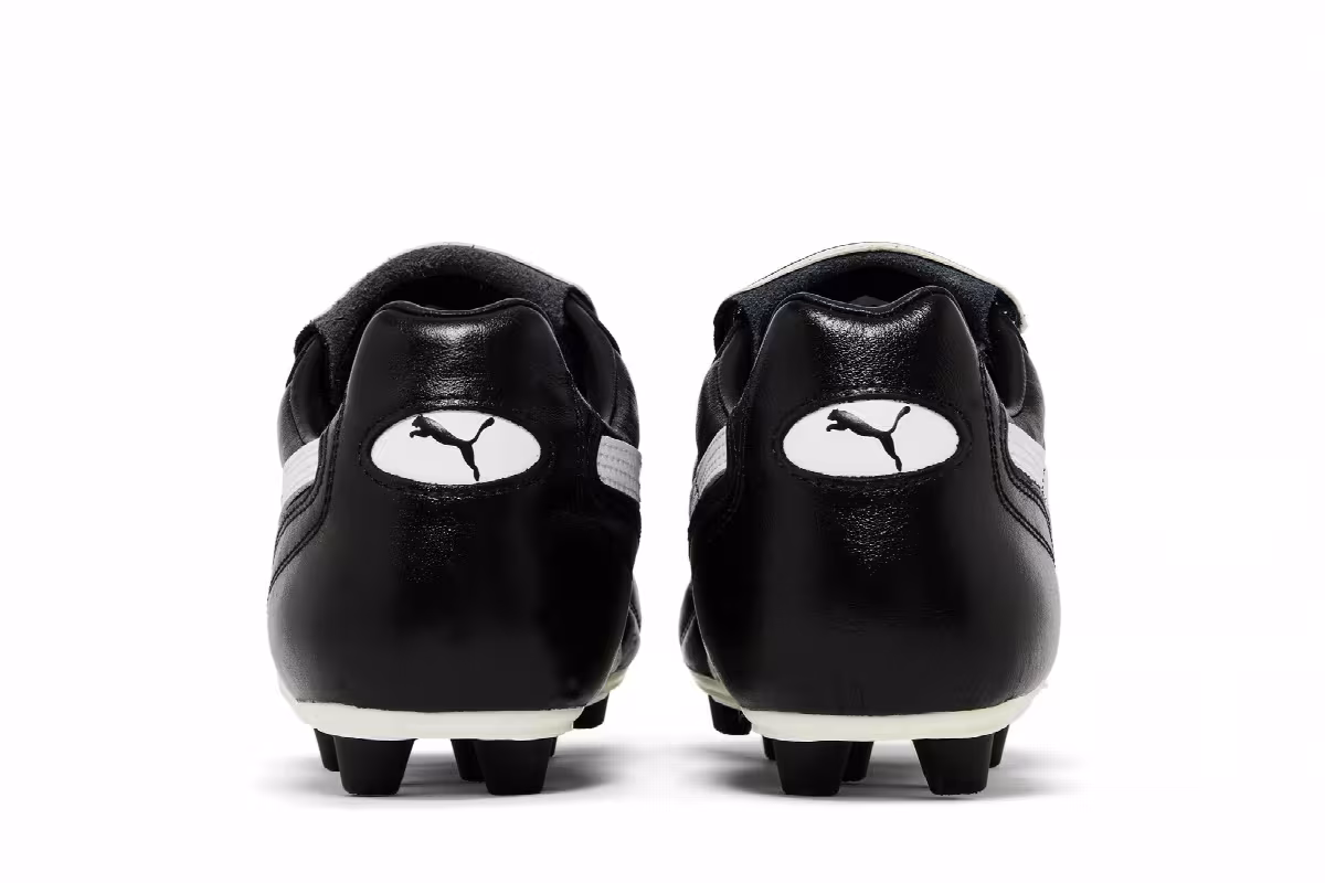 Puma King Top Di FG Black White, view 7