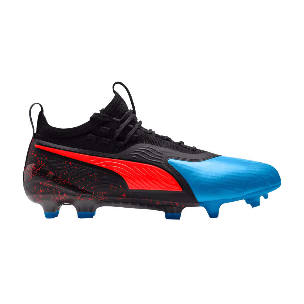 Puma One 19.1 FG AG Blue Red Blast