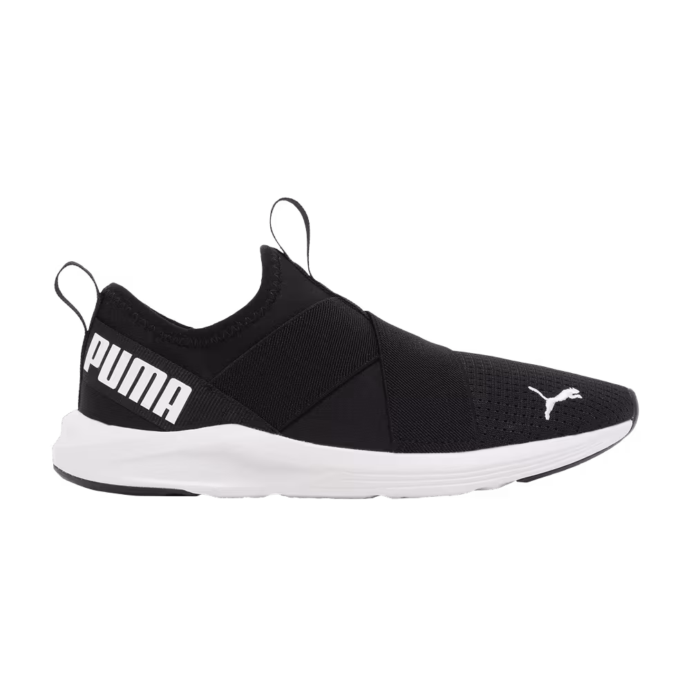 Puma Women's Prowl Slip-On Black White