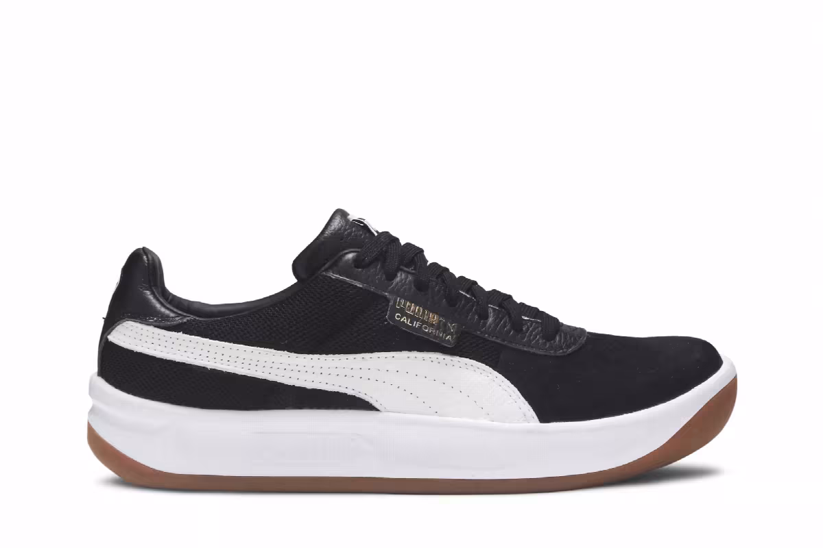 Puma California Casual Black Gum, view 2
