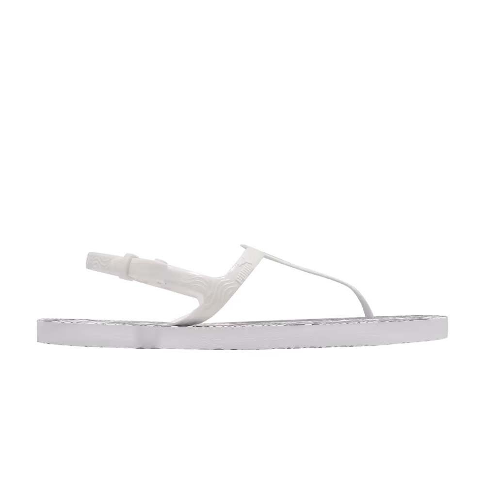 Puma Women's Cozy Sandal Untamed - White Black