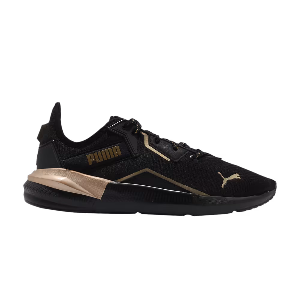 Puma Women's Platinum Metallic Black Gold