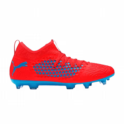 Puma Future 19.3 Netfit FG AG 'Red Blast Bleu Azur'