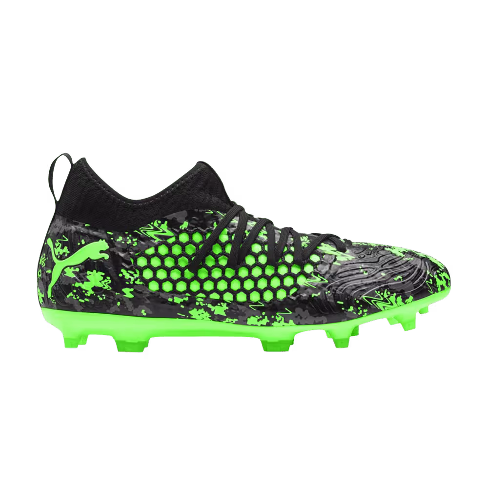 Puma Future 19.3 Netfit FG AG Black Green Gecko