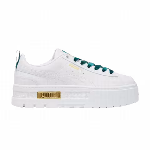 Puma Wmns Mayze Heritage Velvet 'White Malachite'