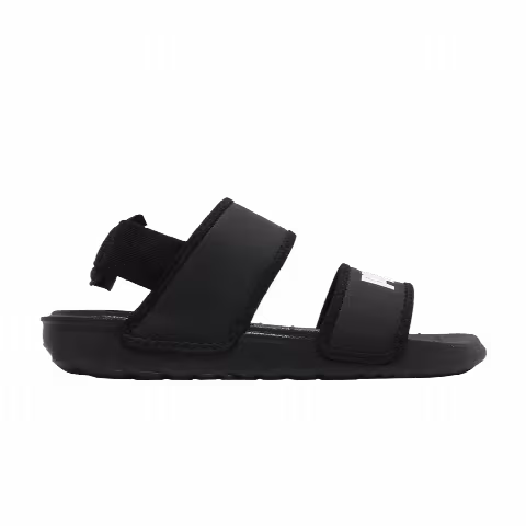 Puma Soft Sandal Little Kid 'Black White'