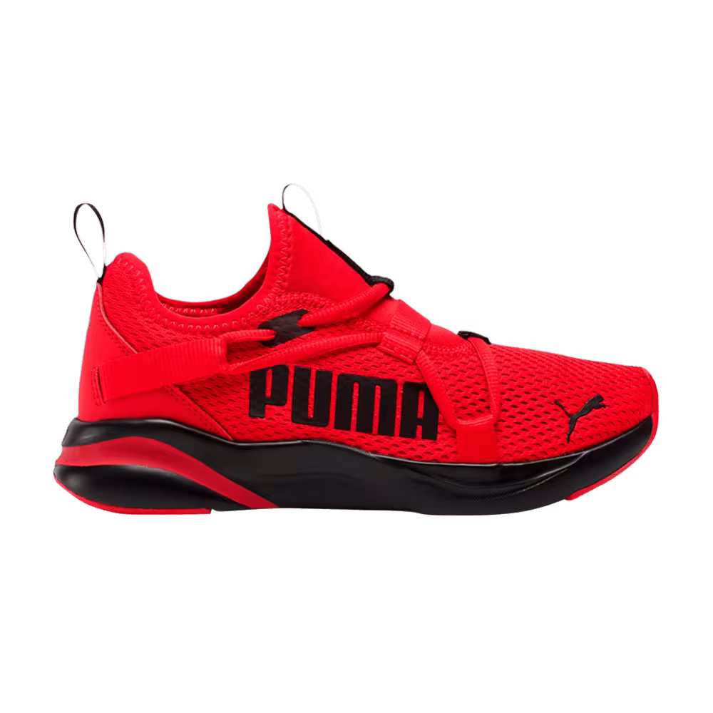 Puma Softride Rift Slip On Jr High Risk Red