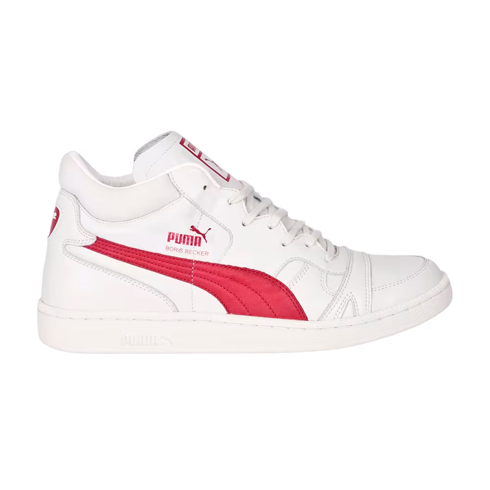 Puma Becker Leather OG Whisper White Red