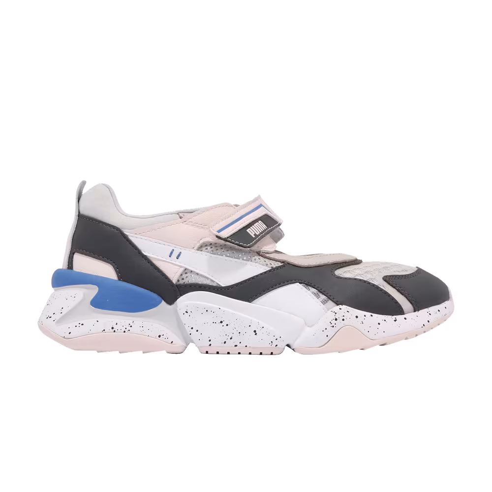 Puma Women's Nova Shandal Velcro Dark Shadow