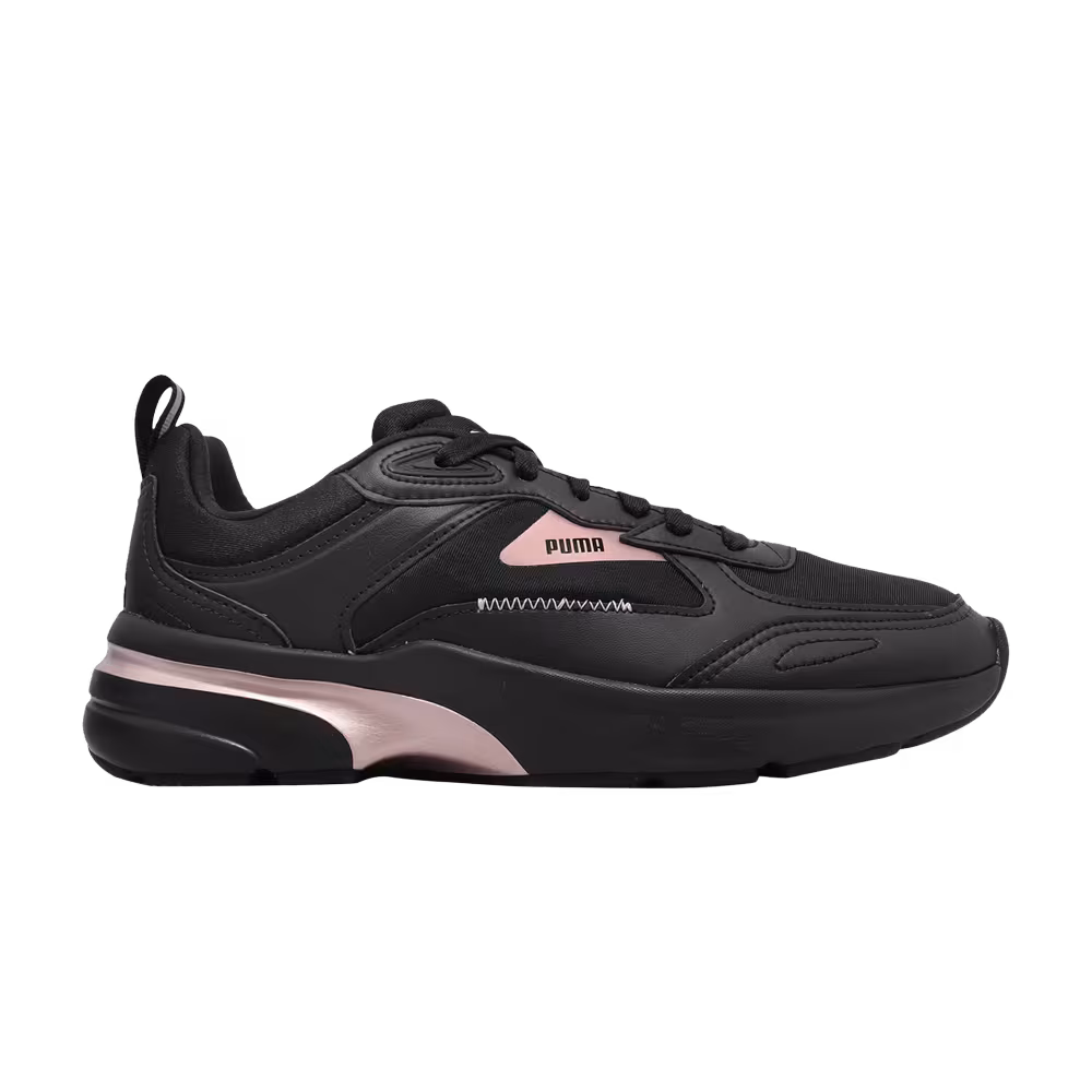 Puma Women's FS Runner Metallic Black Pink
