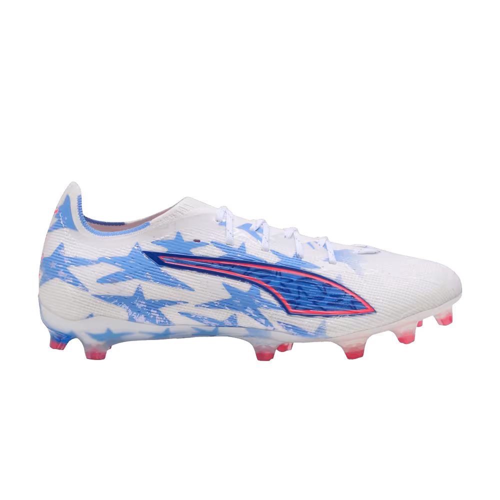 Kidsuper x Christian Pulisic x Puma Ultra 6 Pro White Pink Lilac Dusky Blue
