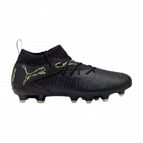 Puma Future 8 Match Little Kid 'Black/Fizzy Light/Green Terrain'