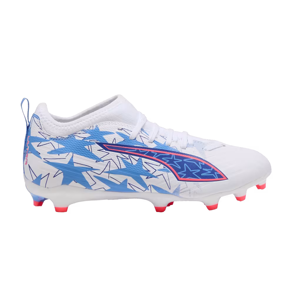 Kidsuper x Christian Pulisic x Puma Ultra 6 Match GS White Pink Lilac Dusky Blue