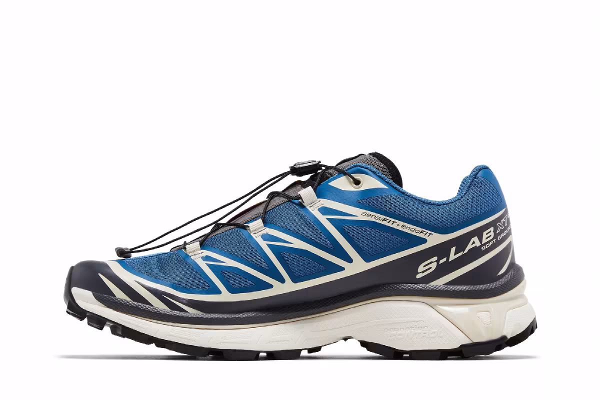 Salomon XT-6 Dark Blue Asphalt, view 4