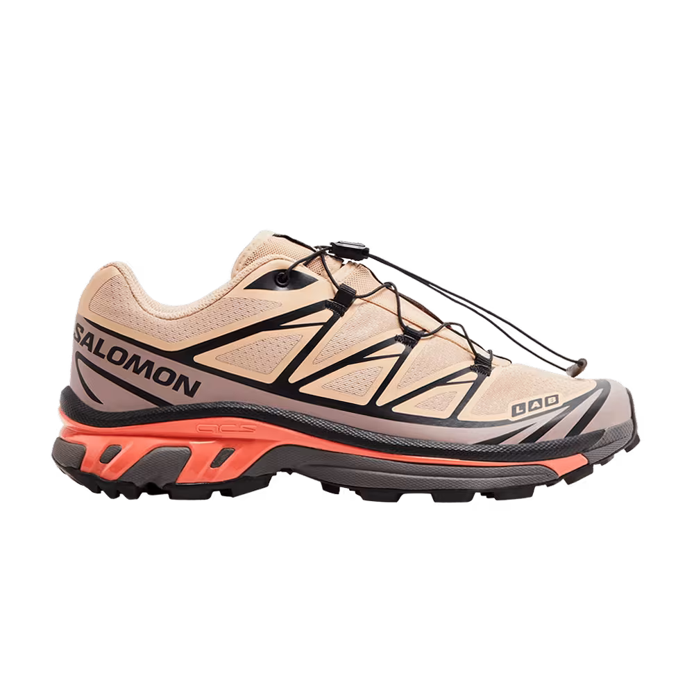 Salomon XT-6 Hazelnut Quail Living Coral