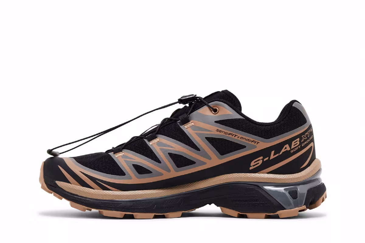 Salomon XT-6 Black Portabella, view 4