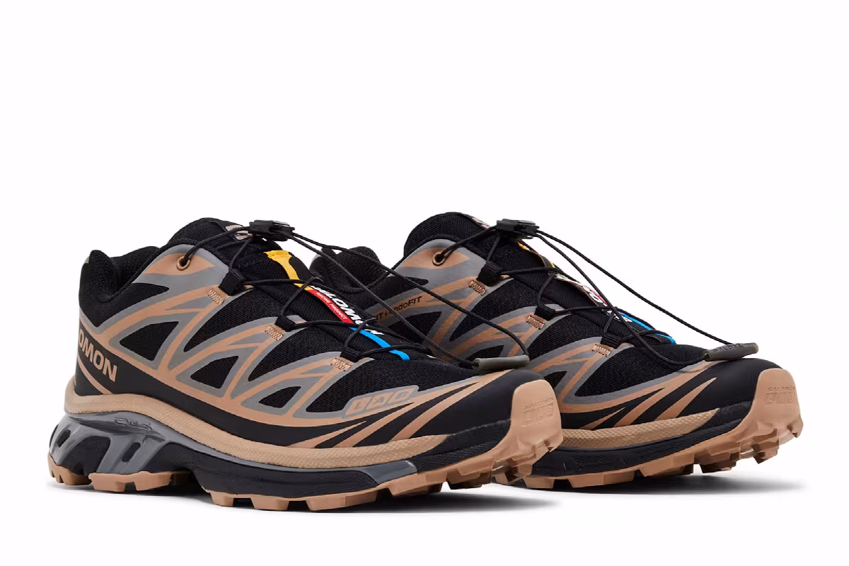 Salomon XT-6 Black Portabella, view 9