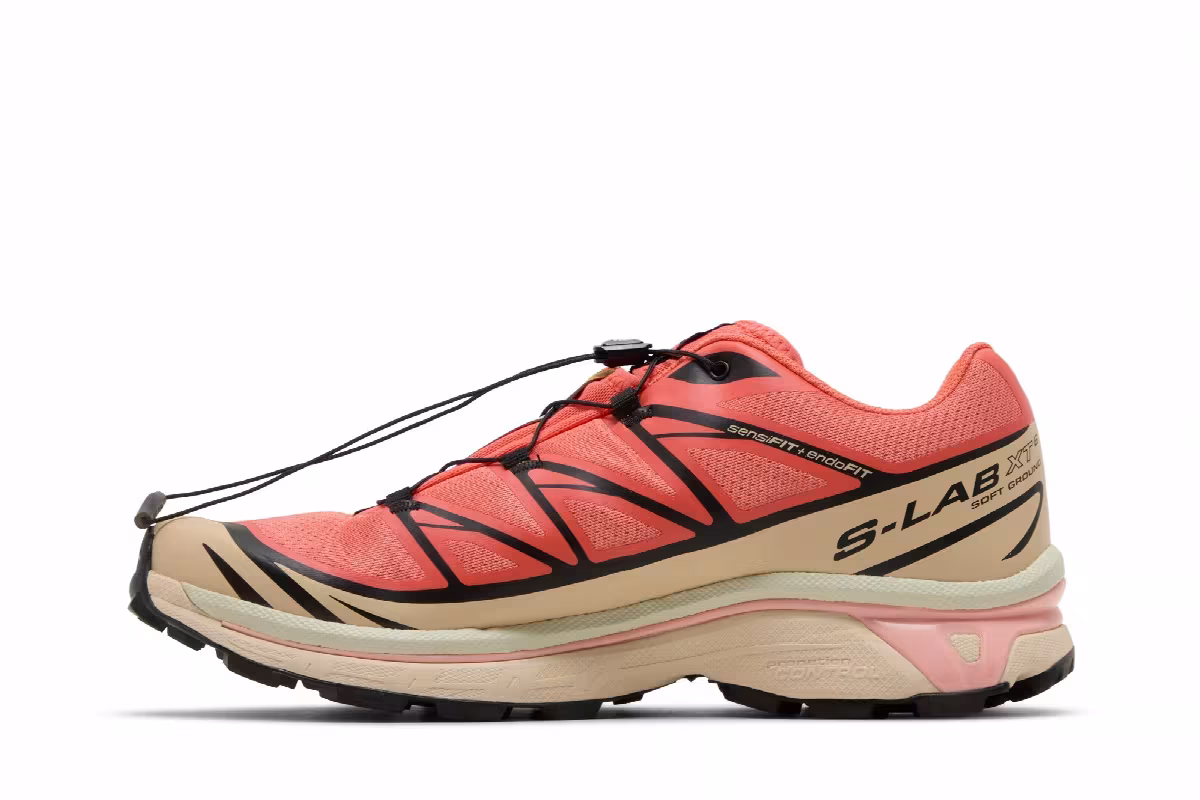 Salomon XT-6 Living Coral, view 4