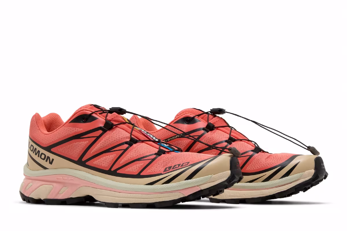 Salomon XT-6 Living Coral, view 9
