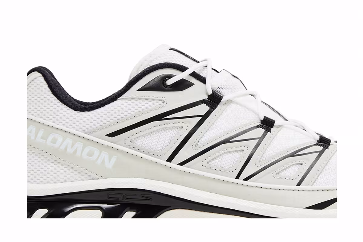 Salomon XT-6 Expanse White Metal Black, view 3