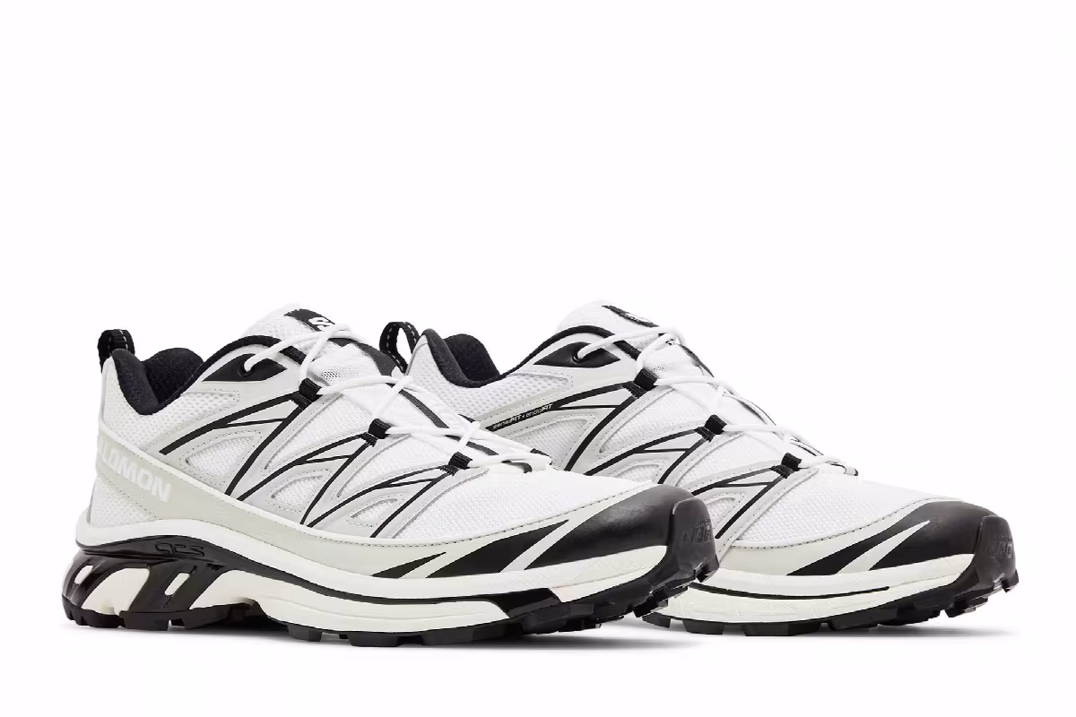 Salomon XT-6 Expanse White Metal Black, view 9