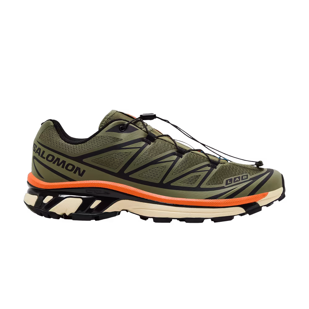 Salomon XT-6 Deep Lichen Green Marmalade