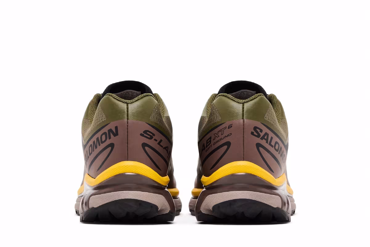 Salomon XT-6 Olive Night Sulphur, view 7