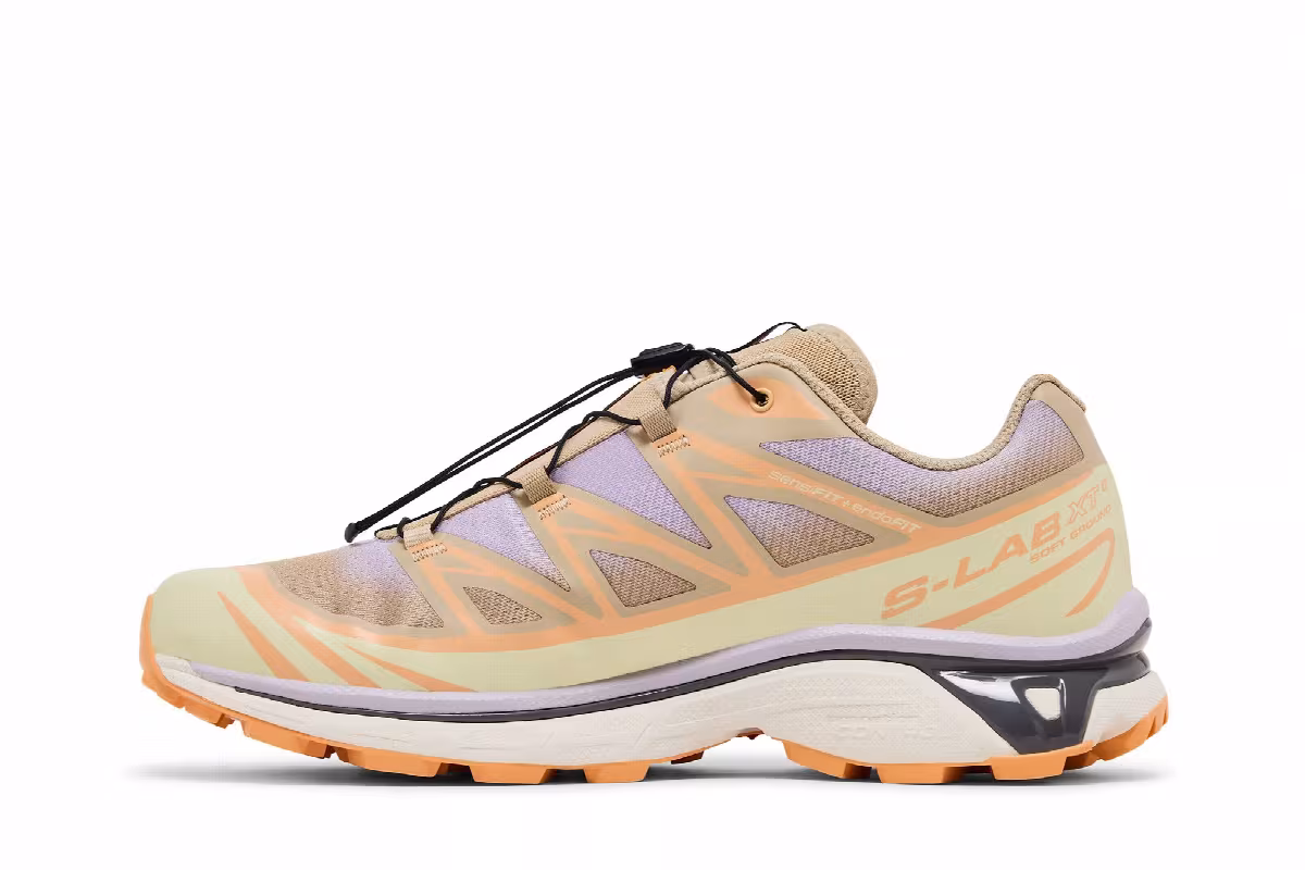 Salomon XT-6 Skyline Peach Quartz Orchid Petal, view 4