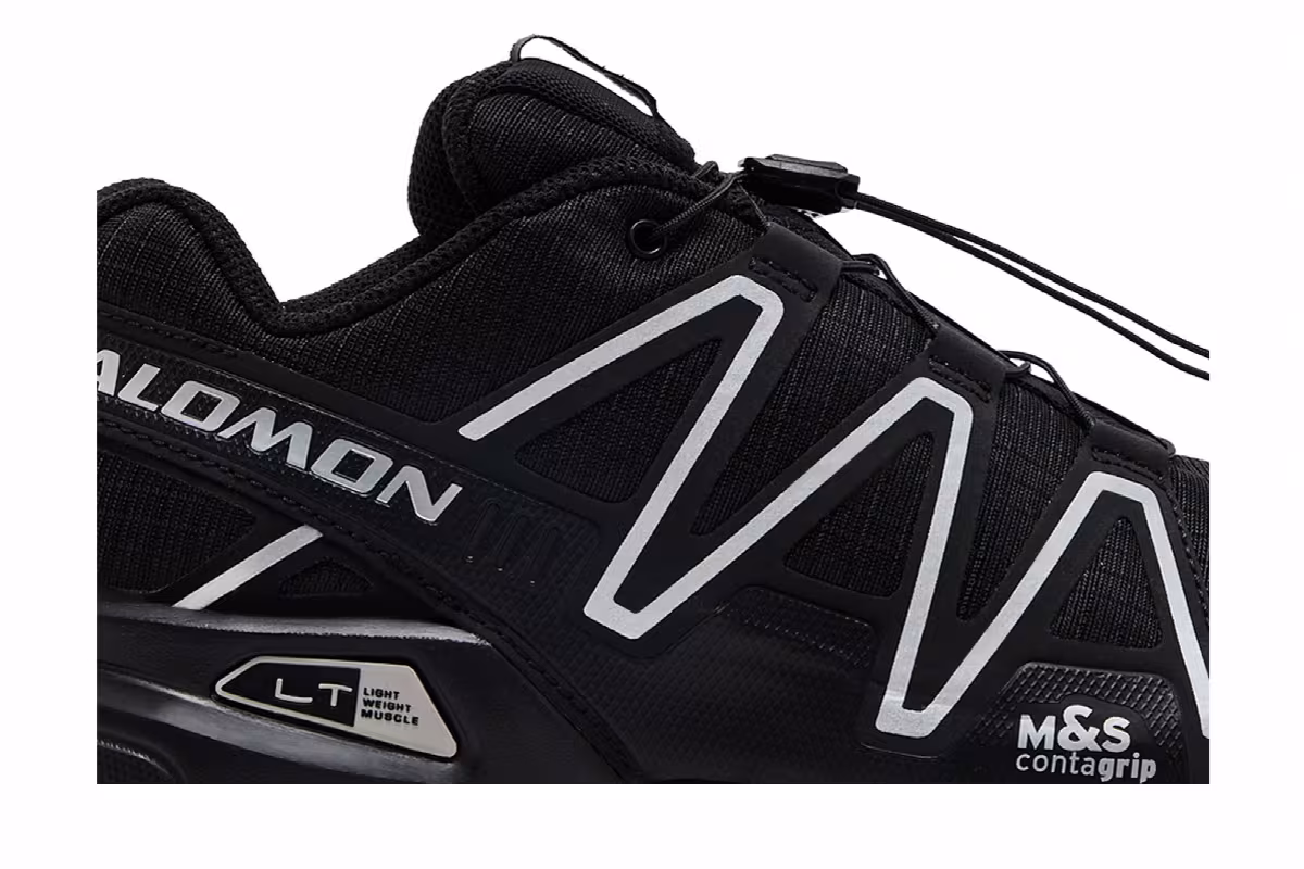 Salomon Speedcross 3 Black Silver, view 3