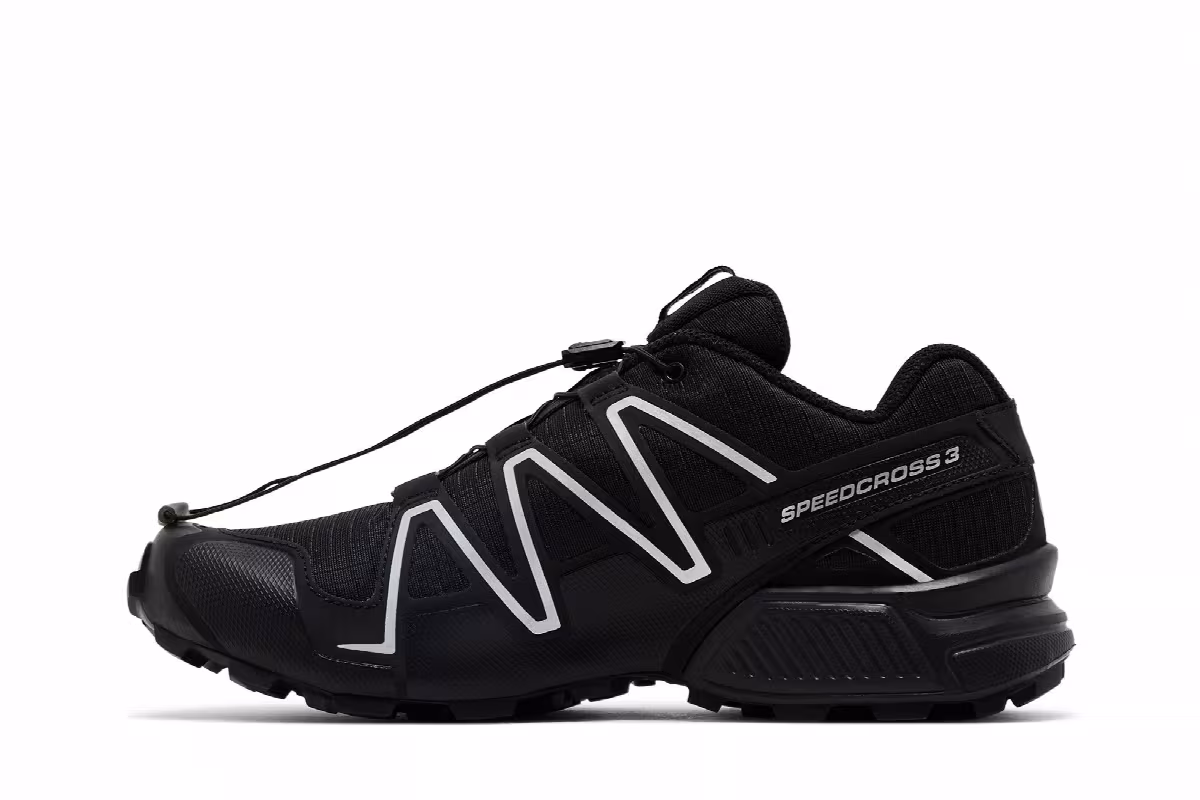 Salomon Speedcross 3 Black Silver, view 4