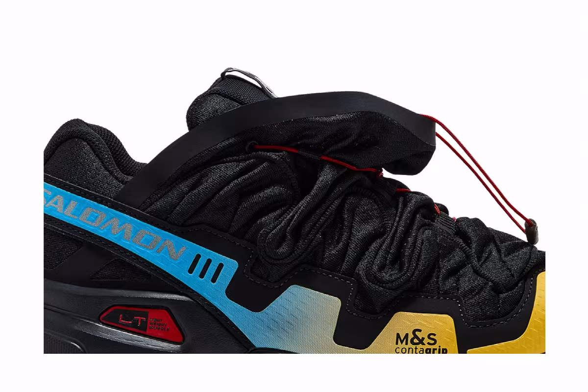 Y/Project x Salomon Speedcross 3 Lemon Transcend Blue, view 3