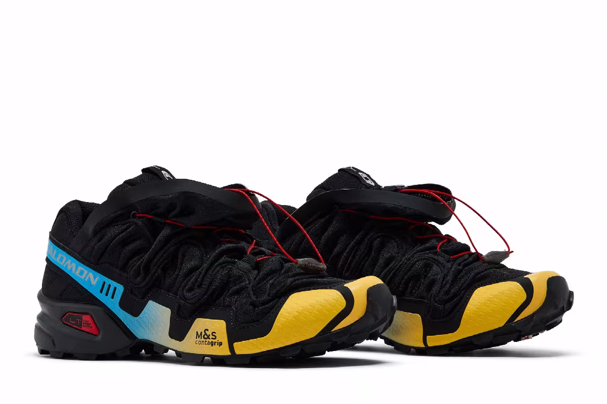Y/Project x Salomon Speedcross 3 Lemon Transcend Blue, view 9