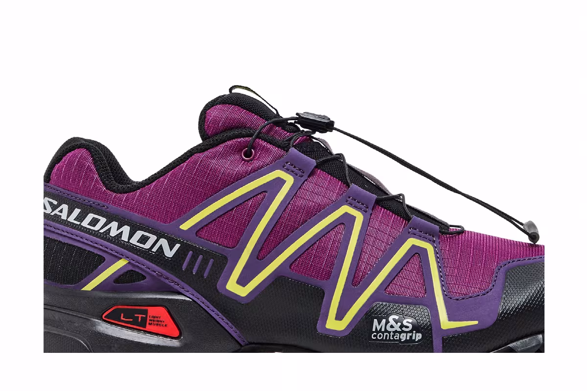Salomon Speedcross 3 Plum Caspia Crown Jewel, view 3