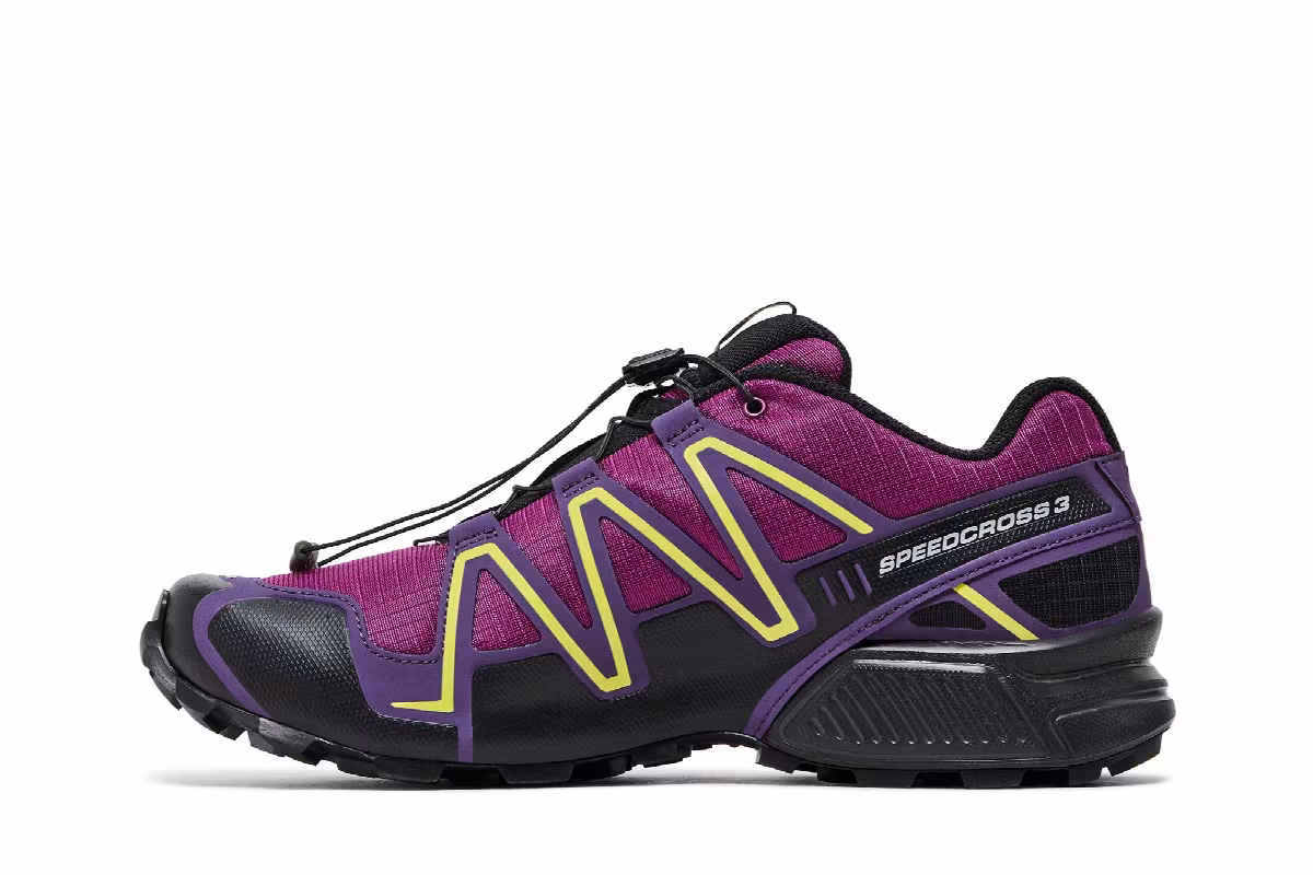 Salomon Speedcross 3 Plum Caspia Crown Jewel, view 4