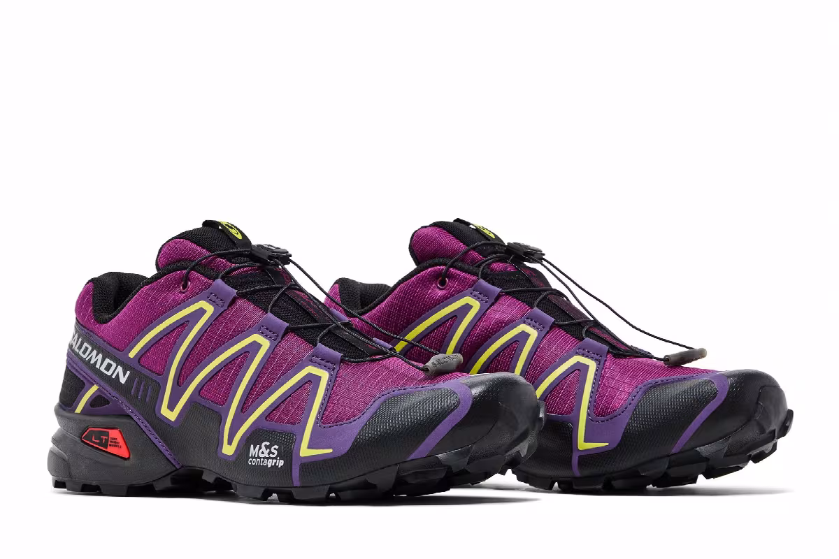 Salomon Speedcross 3 Plum Caspia Crown Jewel, view 9