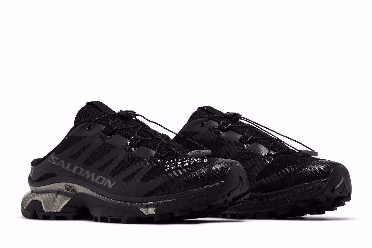 MM6 Maison Margiela x Salomon XT-4 Mule Black, view 9