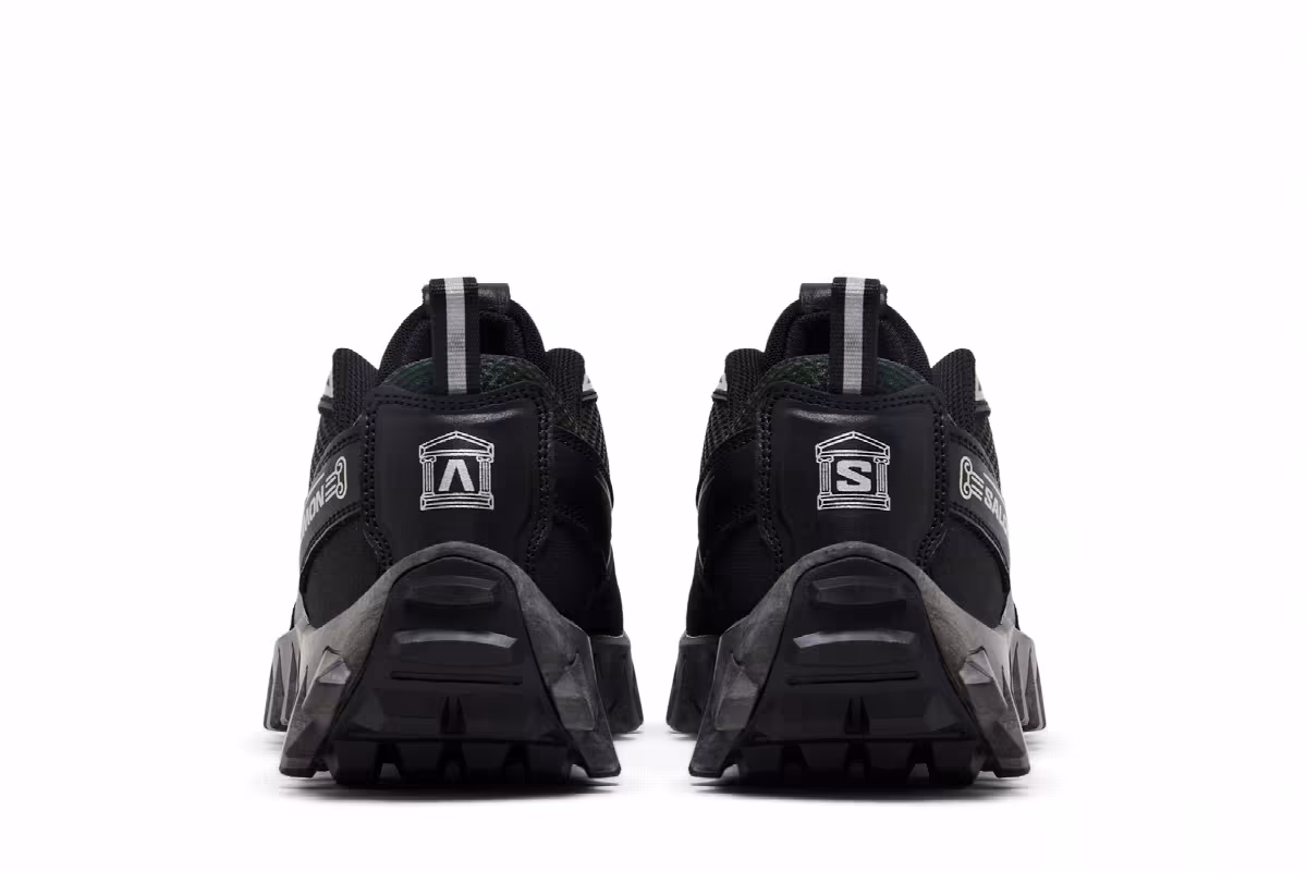 Aries Arise x Salomon Snowclog Black Green Gecko, view 7