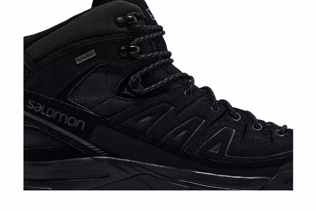 Salomon X-ALP Mid Leather GORE-TEX Black Asphalt, view 3