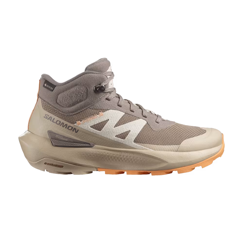 Salomon Women's Elixir Activ Mid GORE-TEX Falcon Papaya