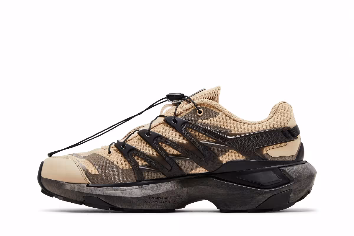 Salomon XT PU.RE Advanced White Pepper Black, view 4