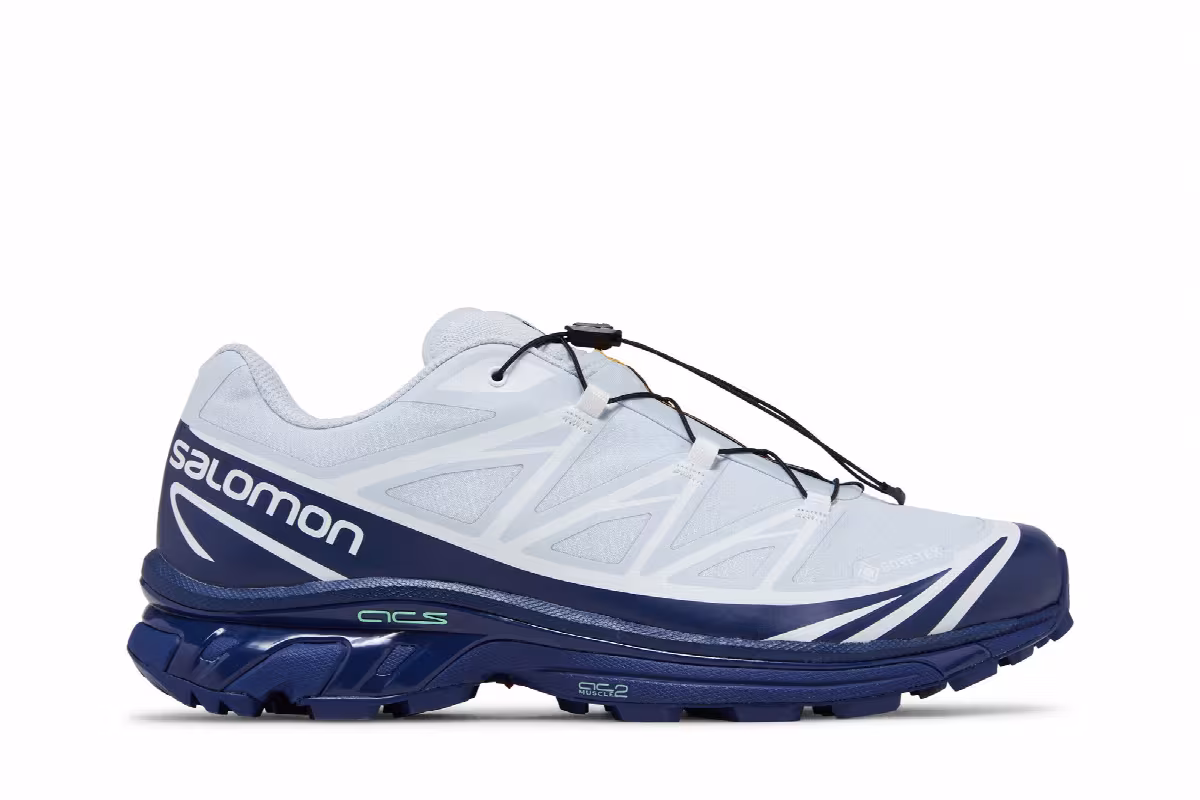 Salomon XT-6 GORE-TEX Heather Blue Print, view 2