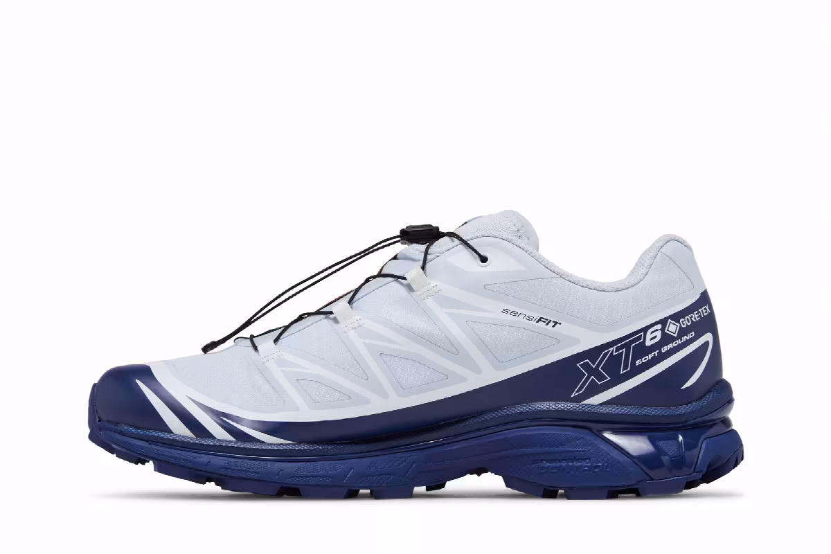 Salomon XT-6 GORE-TEX Heather Blue Print, view 4