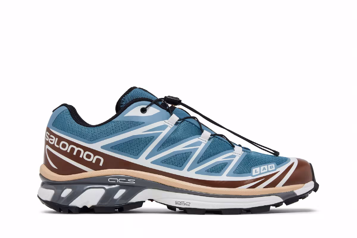 Salomon XT-6 Aegean Blue Hazelnut, view 2