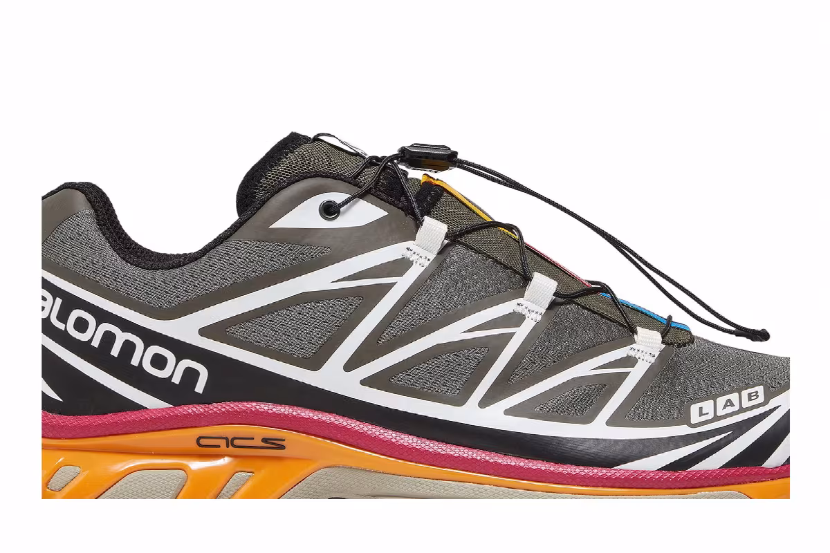 Salomon XT-6 Recut Beluga Russet Orange, view 3