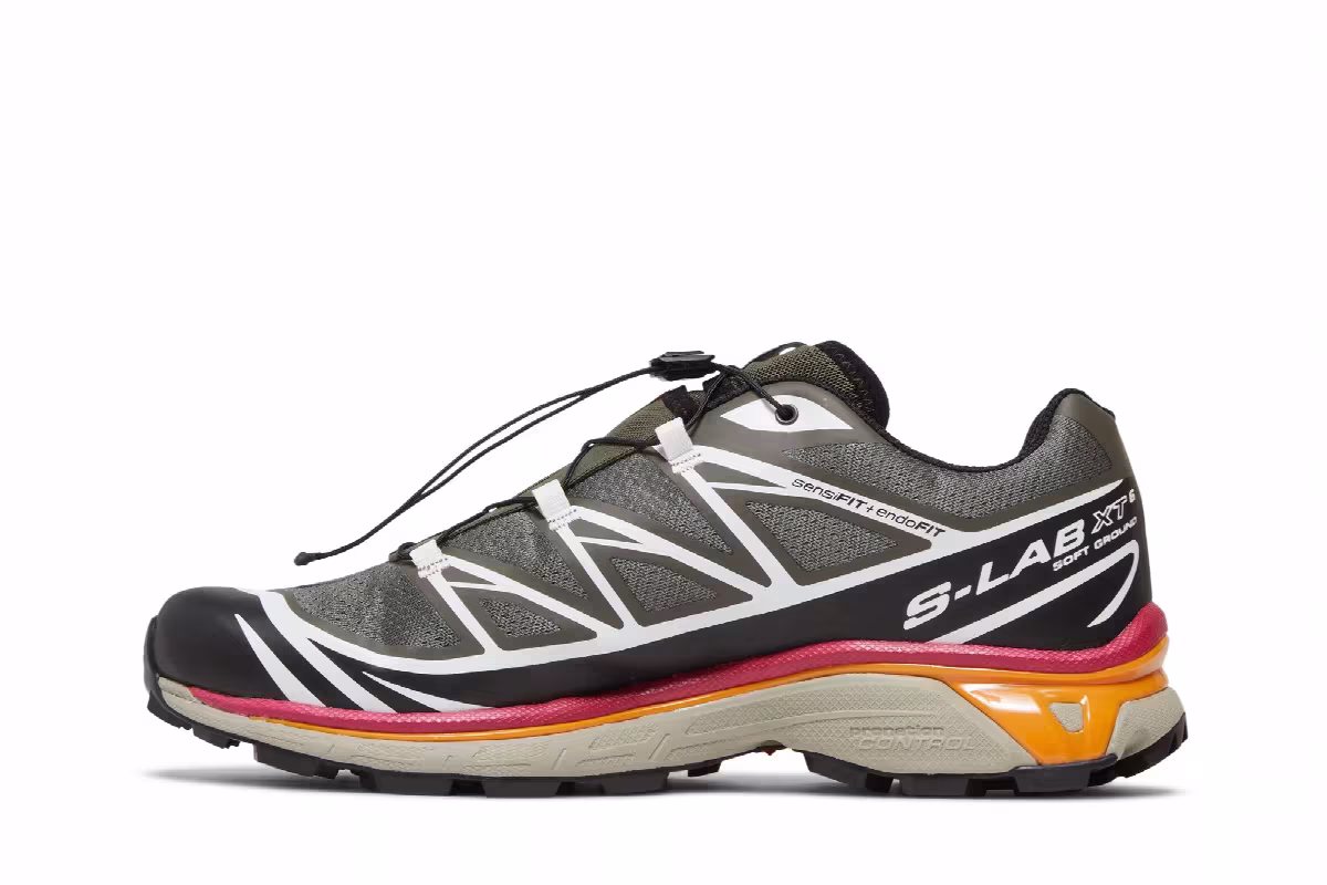 Salomon XT-6 Recut Beluga Russet Orange, view 4