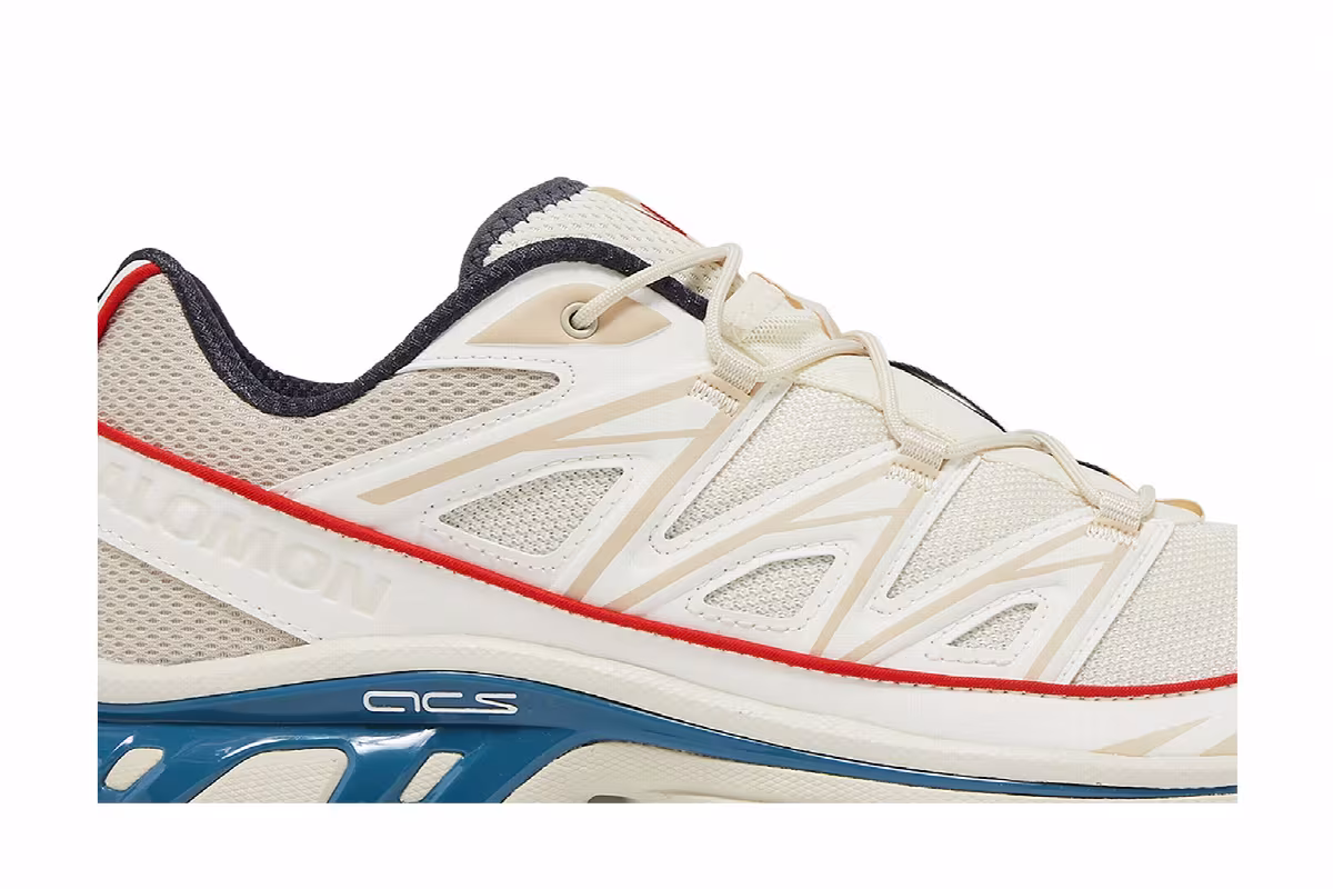 Salomon XT-6 Expanse Almond Milk Aegean Blue, view 3