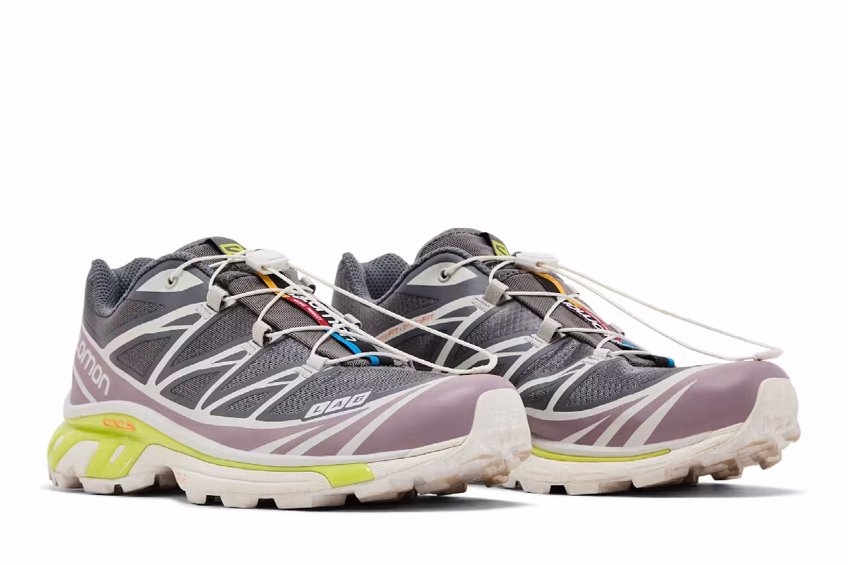 Salomon XT-6 Quiet Shade Evening Primrose, view 9